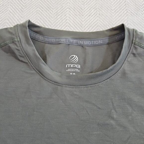 MPG Long Sleeve Base Shirt Men's Small Thyme Green Soft Moisture Wicking NWT - Picture 4 of 12